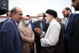 تصاویر بازدید از پروژه توسعه بیمارستان زعیم پاکدشت