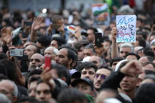 مراسم تشییع پیکر رئیس جمهور شهید و همراهان در مشهد