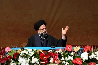 تصاویر سخنرانی در اجتماع باشکوه راهپیمایان ۲۲ بهمن ۱۴۰۱