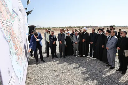 تصاویر آغاز عملیات زیرسازی خط‌آهن نهبندان، بیرجند، قاین، یونسی