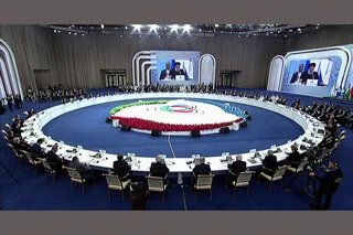 تصاویر سخنرانی آیت‌الله رئیسی در ششمین اجلاس سران سیکا