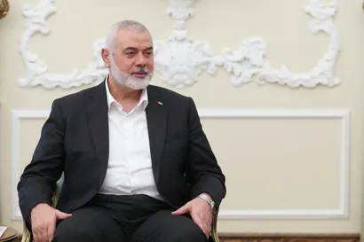 دیدار با رئیس دفتر سیاسی حماس