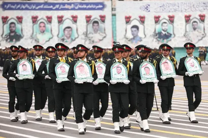 مراسم دانش‌آموختگی دانشجویان دانشگاه علوم انتظامی