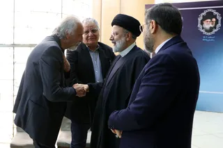 دیدار رمضانی با جمعی از هنرمندان