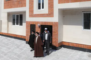 تصاویر افتتاح و آغاز ساخت ۶۹۲۱ واحد نهضت ملی مسکن در بوشهر