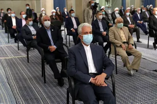 تصاویر مراسم تنفیذ حکم سیزدهمین دوره ریاست جمهوری اسلامی ایران‌