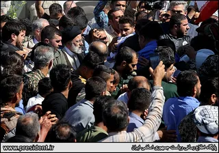 تصاویر حضور سرزده در جمع کارگران کارخانه هفت تپه
