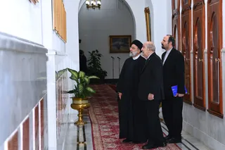 استقبال رسمی عبدالمجید تبون از رئیس جمهور