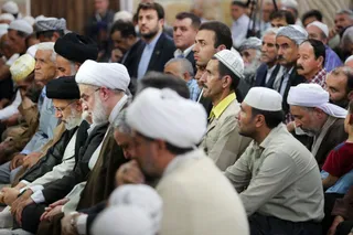 تصاویر حضور در نماز جمعه اهل سنت سنندج