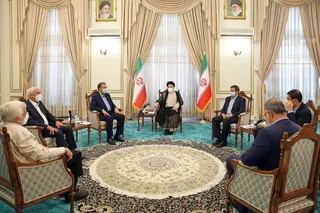دیدار ۶ کاندیدای انتخابات ریاست جمهوری با رئیس جمهور منتخب