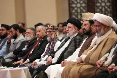 نشست صمیمی با نخبگان پاکستانی