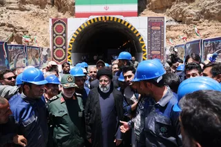 تصاویر افتتاح پروژه ملی محور ترانزیتی «پاتاوه - دهدشت»