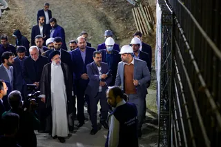 تصاویر بازدید از مترو در دست احداث اسلام شهر