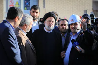 تصاویر افتتاح واحد احیای مستقیم مجتمع فولاد اسفنجی قائنات
