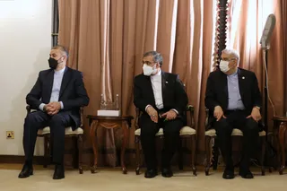 تصاویر دیدار نخست وزیر ترینیداد و توباگو با رئیس جمهور