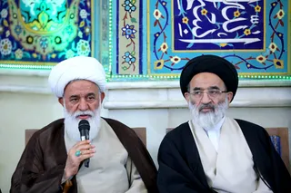 تصاویر نشست رمضانی با جمعی از علما و روحانیون