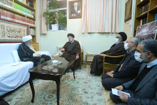 تصاویر دیدار با آیت‌الله العظمی صافی گلپایگانی