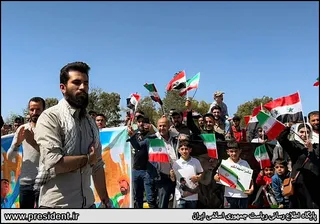 تصاویر استقبال جمعی از شهروندان سوری از آیت‌الله رئیسی