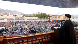 تصاویر استقبال مردمی اهالی یاسوج