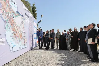 تصاویر آغاز عملیات زیرسازی خط‌آهن نهبندان، بیرجند، قاین، یونسی