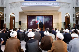 تصاویر مراسم شب نوزدهم ماه مبارک رمضان در حرم امام خمینی (ره)