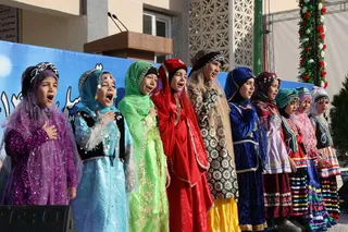 تصاویر حضور در مراسم بازگشایی مدارس