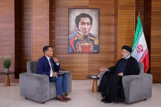 تصاویر مصاحبه با شبکه تلویزیونی «تله سور» ونزوئلا