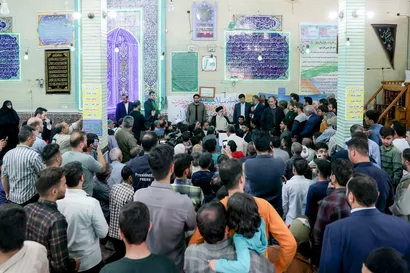 دیدار صمیمانه با اهالی نیروگاه قم