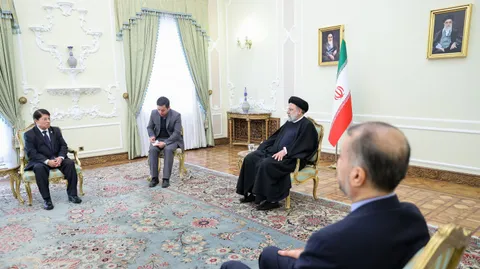 تصاویر دیدار وزیر خارجه نیکاراگوئه با دکتر رئیسی