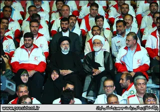 تصاویر مراسم گرامیداشت روز جهانی هلال احمر