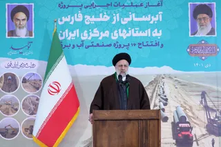 تصاویر عملیات اجرایی طرح انتقال آب خلیج فارس به یزد و کرمان