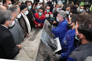 تصاویر بازدید از کارخانه تولید لوازم خانگی سنگرکار