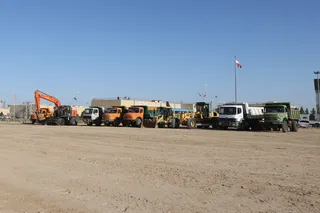 تصاویر آغاز عملیات اجرایی فاز دوم ذخیره‌سازی گاز شوریجه در سرخس