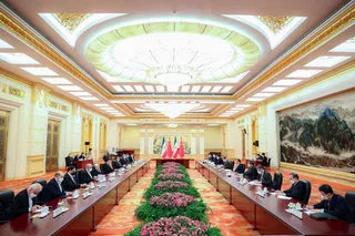 تصاویر دیدار نخست وزیر چین با دکتر رئیسی