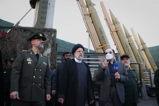 تصاویر رونمایی از پهپاد «مهاجر 10» و الحاق انبوه موشک های راهبردی به نیروهای مسلح
