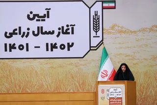 تصاویر آیین آغاز سال زراعی و تجلیل از برگزیدگان بخش کشاورزی