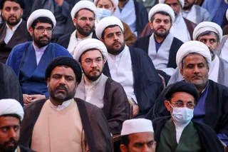 تصاویر دیدار با علما و روحانیون استان بوشهر