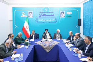 جلسه پیگیری موضوعات ویژه استان سمنان