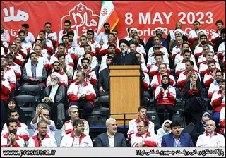 تصاویر مراسم گرامیداشت روز جهانی هلال احمر