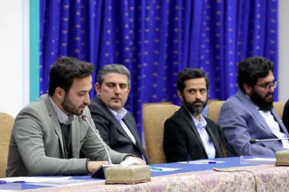 نشست با جمعی از فعالان کسب و کارهای فضای مجازی