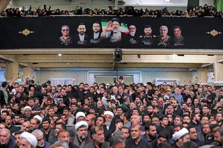 مراسم بزرگداشت رئیس جمهور شهید و همراهان در حسینیه امام خمینی (ره)