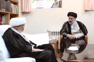 تصاویر دیدارهای امروز آیت‌الله رئیسی با مراجع عظام