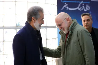 دیدار رمضانی با جمعی از هنرمندان