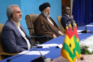 تصاویر نشست با شرکت کنندگان اجلاس بین المللی همکاری های علمی - اقتصادی ایران و کشورهای غرب آفریقا