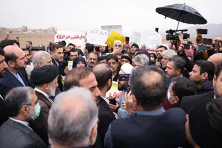تصاویر بازدید از محل احداث شهرک مسکونی امیرالمومنین (ع) پاکدشت