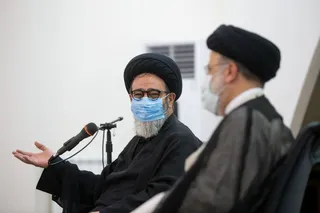 حضور رئیسی در جمع علما و نخبگان تبریز