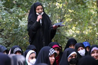 تصاویر حضور در جمع دانش آموزان شرکت کننده در اردوی «راهیان پیشرفت»