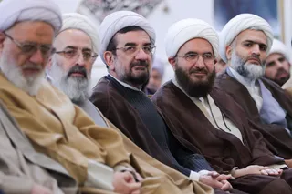 نشست با جمعی از علما و روحانیون