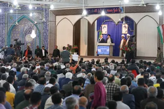حضور در اجتماع باشکوه مردم دامغان