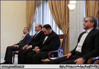 تصاویر دیدار امورخارجه سوریه با رئیس جمهور